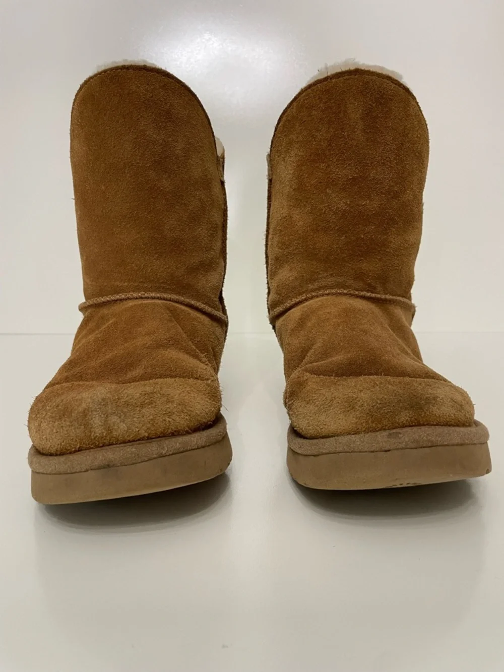 UGG Constantine Suede Shearling Boot, size 9